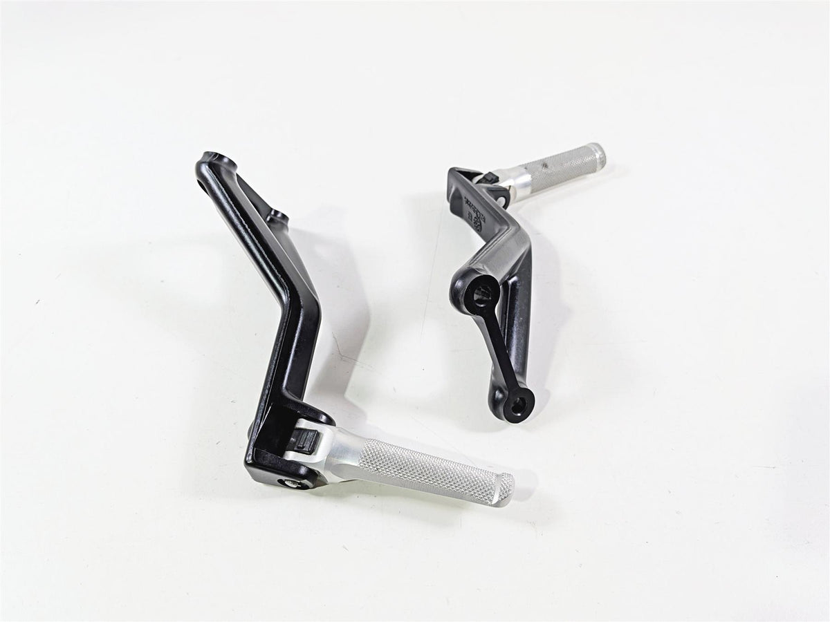 2023 Ducati Streetfighter V4 Black Rear Passenger Foot Peg Set 82413591AB-Mototech271