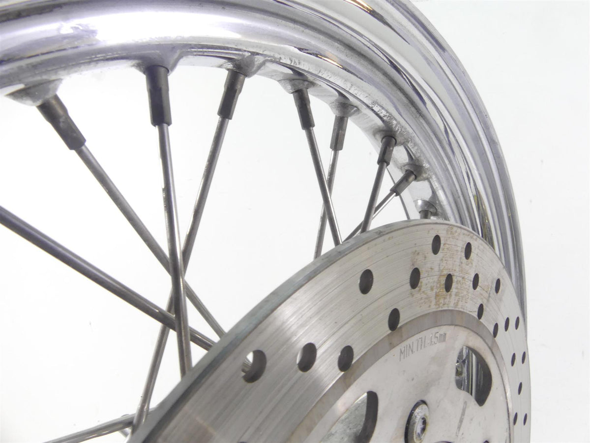 2002 Triumph Bonneville America Front 18x2.5 Wheel Rim -Read T2000054 {{ shop.shopifyCountryName }} - Mototech271