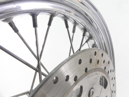 2002 Triumph Bonneville America Front 18x2.5 Wheel Rim -Read T2000054 {{ shop.shopifyCountryName }} - Mototech271