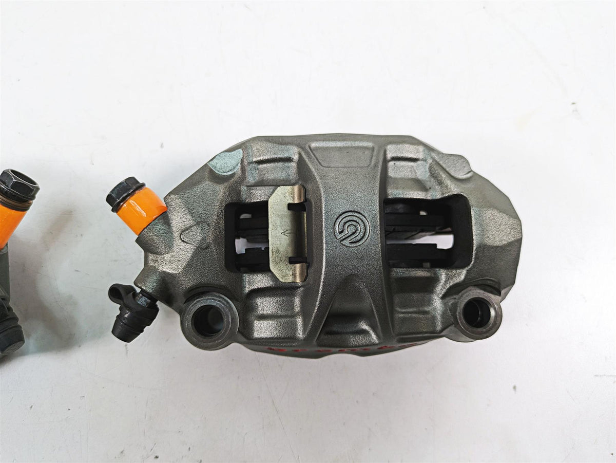 2016 Ducati Panigale 1299 S Front 100mm Brembo Brake Calipers 61041371A 61041381 {{ shop.shopifyCountryName }} - Mototech271