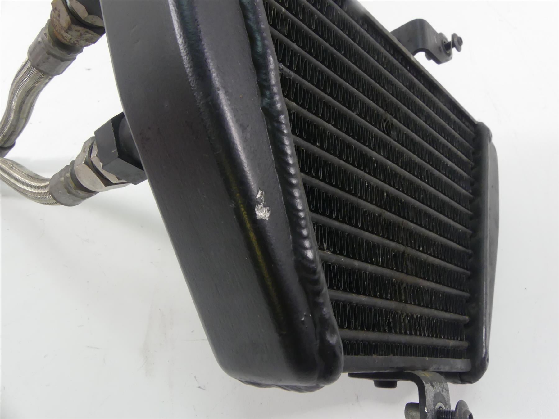 2008 Ducati 1098 S Oil Cooler Radiator + Lines Hoses & Cover 54840781A 43220 {{ shop.shopifyCountryName }} - Mototech271