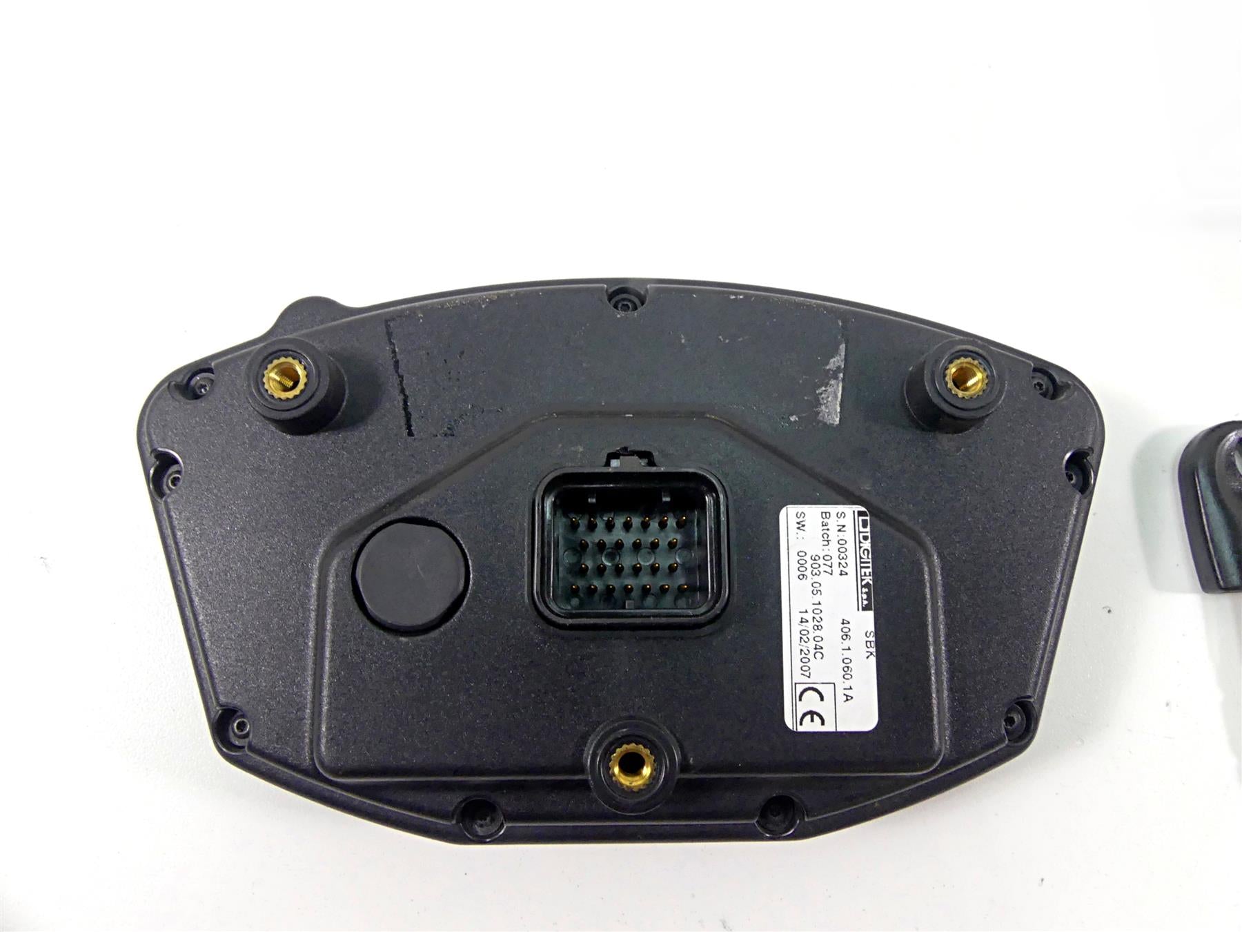 2008 Ducati 848 SBK Speedometer Gauge 1k Ignition Switch Key 40610733A 59820541A {{ shop.shopifyCountryName }} - Mototech271