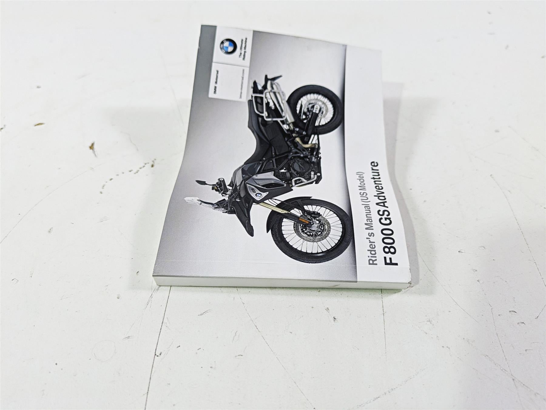 2017 BMW F800GS Adv K75 Owners Manual Book 01408354737 {{ shop.shopifyCountryName }} - Mototech271