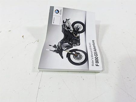 2017 BMW F800GS Adv K75 Owners Manual Book 01408354737 {{ shop.shopifyCountryName }} - Mototech271