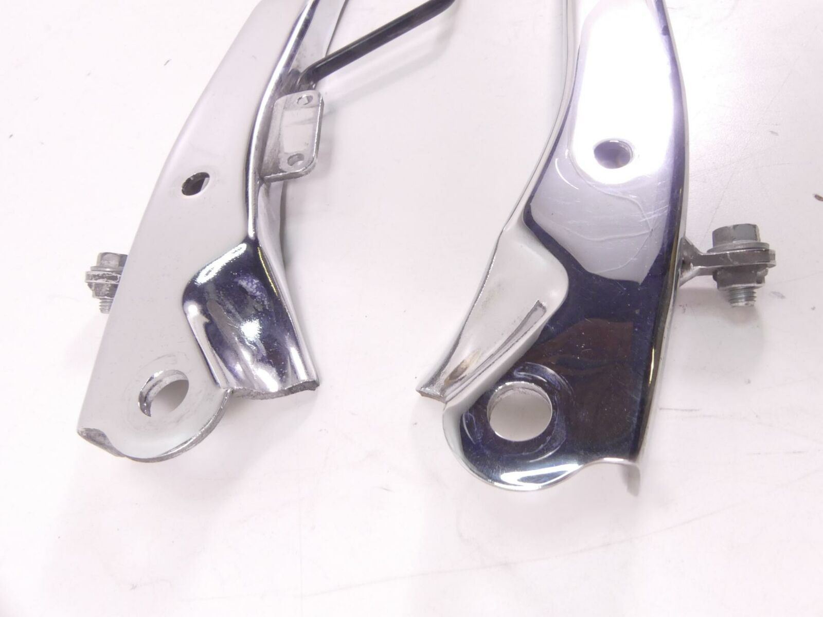 2002 Honda VT1100C2 Shadow Sabre Rear Chrome Fender Frame Struts 77330-MCK-A00 {{ shop.shopifyCountryName }} - Mototech271