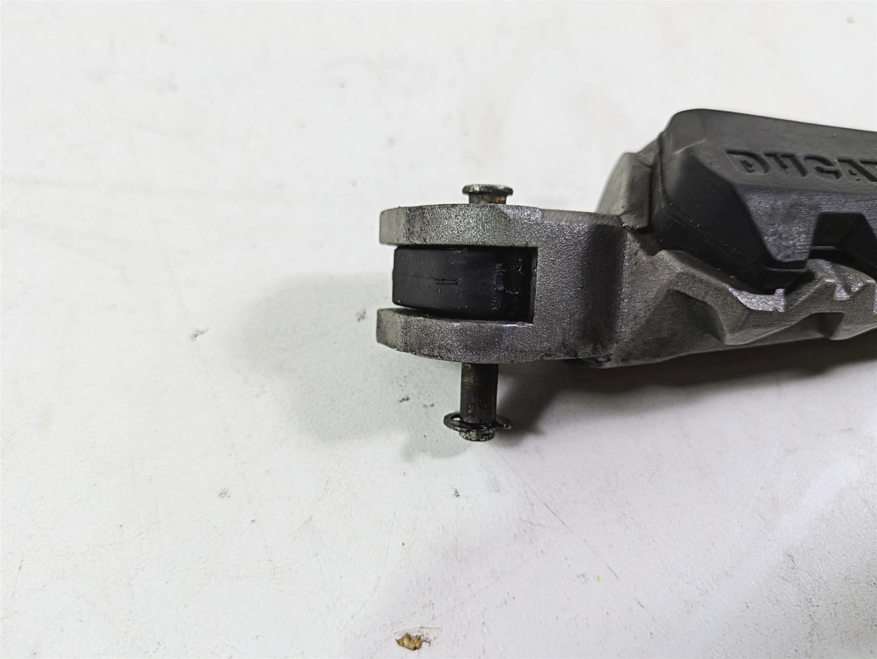 2013 Ducati Hyperstrada 821 Right Rear Passenger Footpeg 46410591AA {{ shop.shopifyCountryName }} - Mototech271