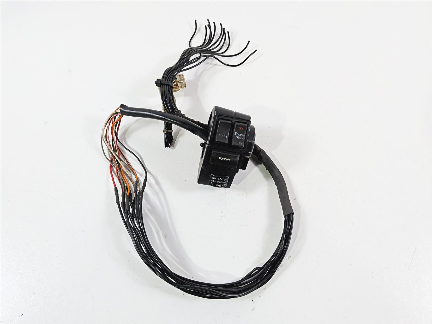 1990 Harley Touring FLHTC Electra Glide Right Hand Control Switch 71589-92 {{ shop.shopifyCountryName }} - Mototech271
