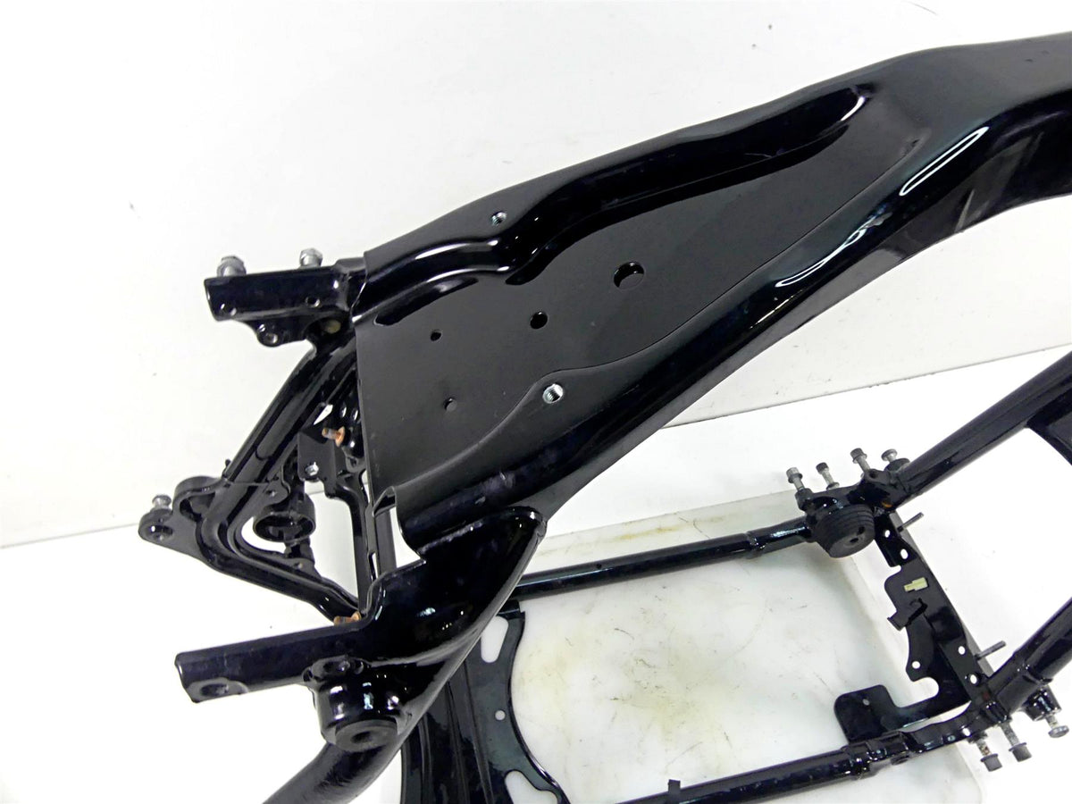 2010 Harley Touring FLHRC Road King Straight Main Frame Chassis With Clean Texas Title 47900-11BHP {{ shop.shopifyCountryName }} - Mototech271