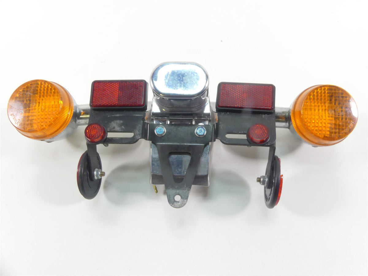 2007 Honda VT1100 C2 Shadow Rear Blinker Bar Plate Holder Set 33600-MBA-612 {{ shop.shopifyCountryName }} - Mototech271