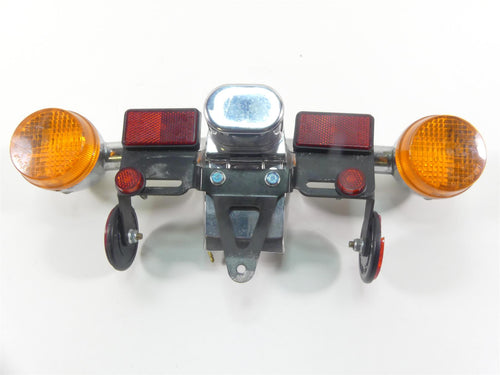 2007 Honda VT1100 C2 Shadow Rear Blinker Bar Plate Holder Set 33600-MBA-612 | Mototech271