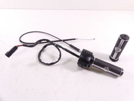 2009 Harley FXDC Dyna Super Glide Right Control Switch Start Kill Grips 71684-06 {{ shop.shopifyCountryName }} - Mototech271