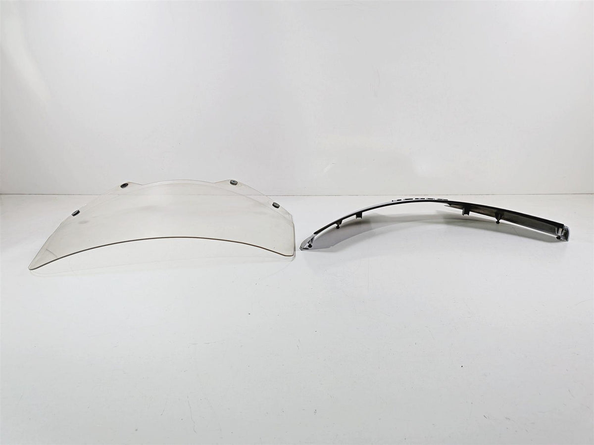 2000 Honda GL1500 Valkyrie Interstate Windshield & Chrome Cover 64110-MBY-000-Mototech271