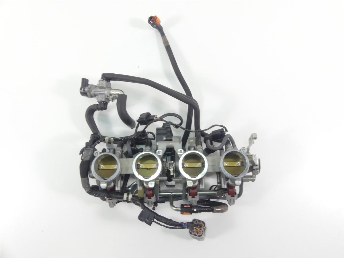 2012 Kawasaki ZX1400 ZX14R Ninja Throttle Body Bodies & Wiring Set 16163-0780 {{ shop.shopifyCountryName }} - Mototech271
