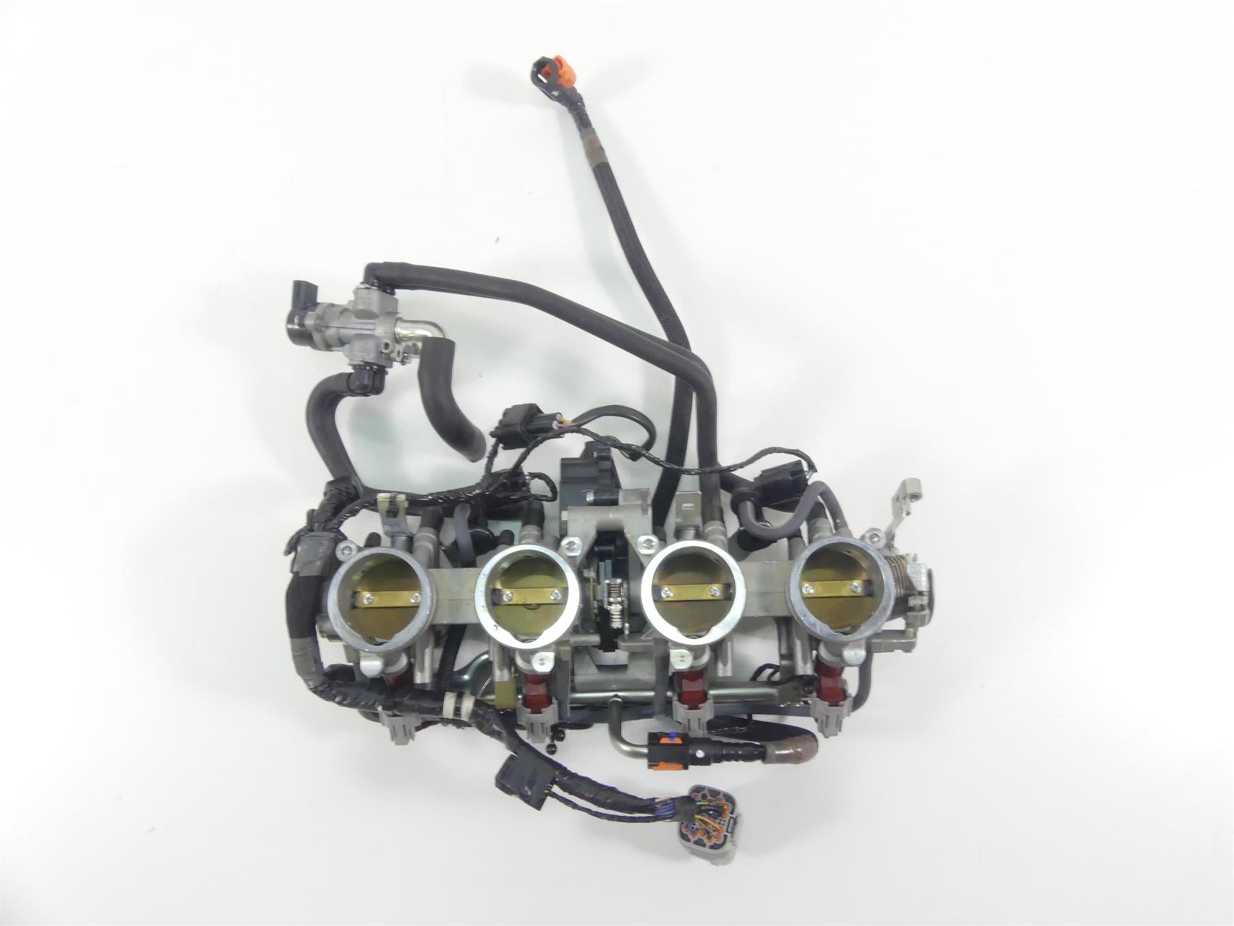 2012 Kawasaki ZX1400 ZX14R Ninja Throttle Body Bodies & Wiring Set 16163-0780 {{ shop.shopifyCountryName }} - Mototech271