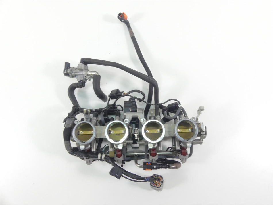 2012 Kawasaki ZX1400 ZX14R Ninja Throttle Body Bodies & Wiring Set 16163-0780 {{ shop.shopifyCountryName }} - Mototech271
