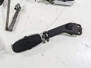 2007 Harley FXDWG Dyna Wide Glide Crested Footpeg Shift Brake Pedal Set 33693-03 | Mototech271