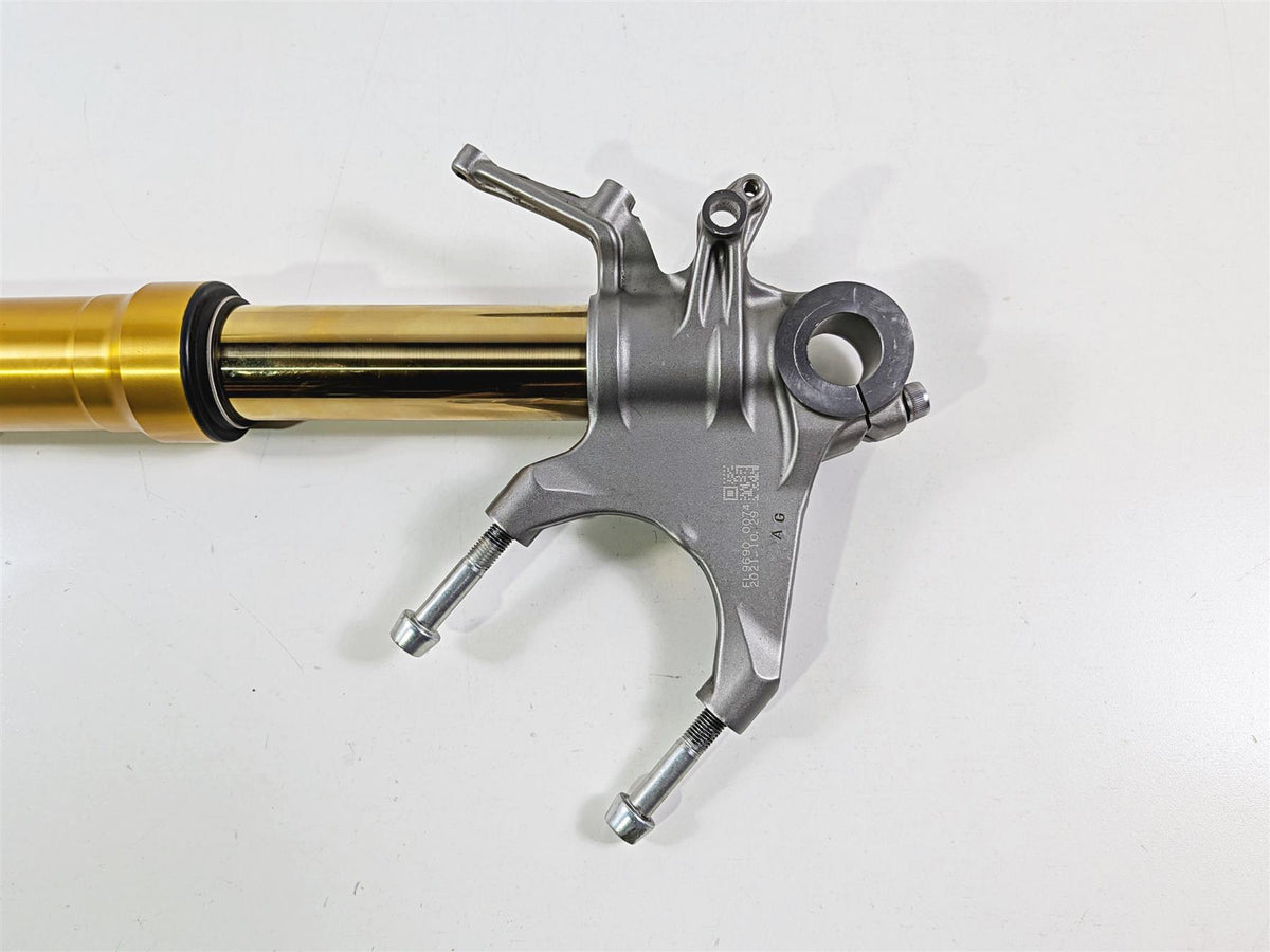 2022 Ducati Panigale V4 S V4S Straight Left Front Ohlins Fork Leg -Read 34521242B-Mototech271