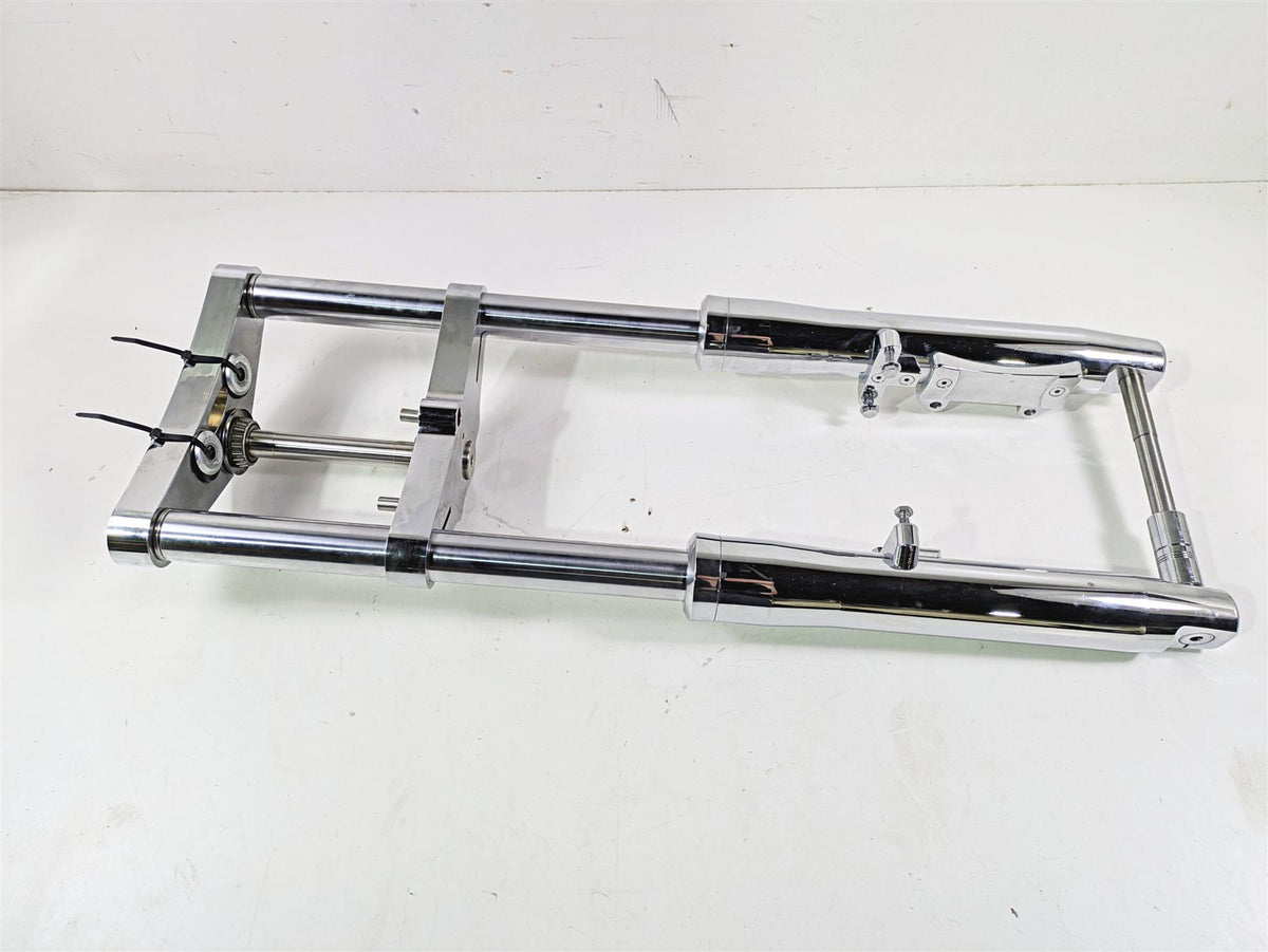 2008 Ultima Motorcycles Fat Bastard Straight Front End Forks Triple Tree Chrome {{ shop.shopifyCountryName }} - Mototech271