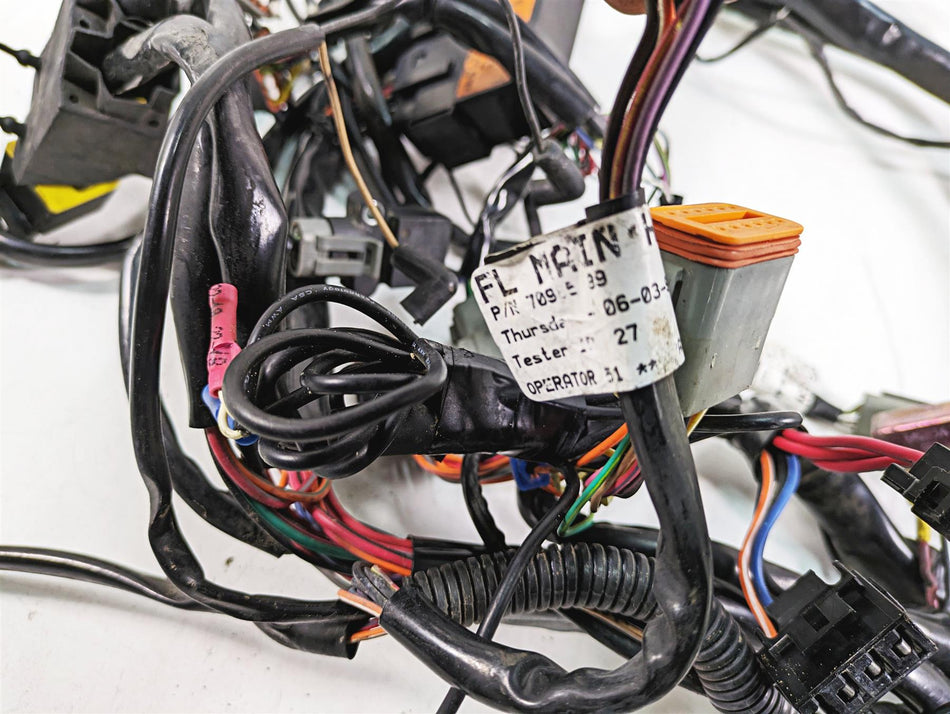 1999 Harley Touring FLHTC Electra Glide Main Wiring Harness -For Parts 70985-99 {{ shop.shopifyCountryName }} - Mototech271