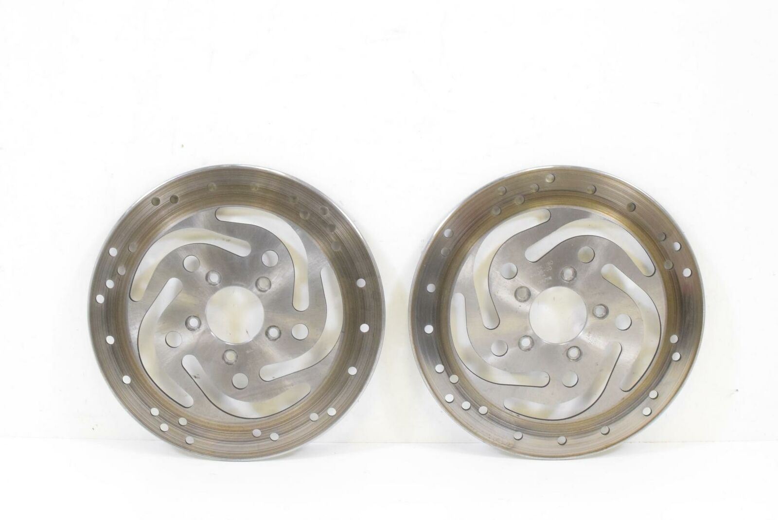 2002 Harley Touring FLHT Electra Glide Front Brake Disc Rotor Set 4.6mm 44136-00 {{ shop.shopifyCountryName }} - Mototech271
