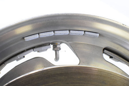 2004 Yamaha Vmax 1200 Staight 15x3.5 Rear Wheel With Rotor 1UT-25338-01-35 {{ shop.shopifyCountryName }} - Mototech271