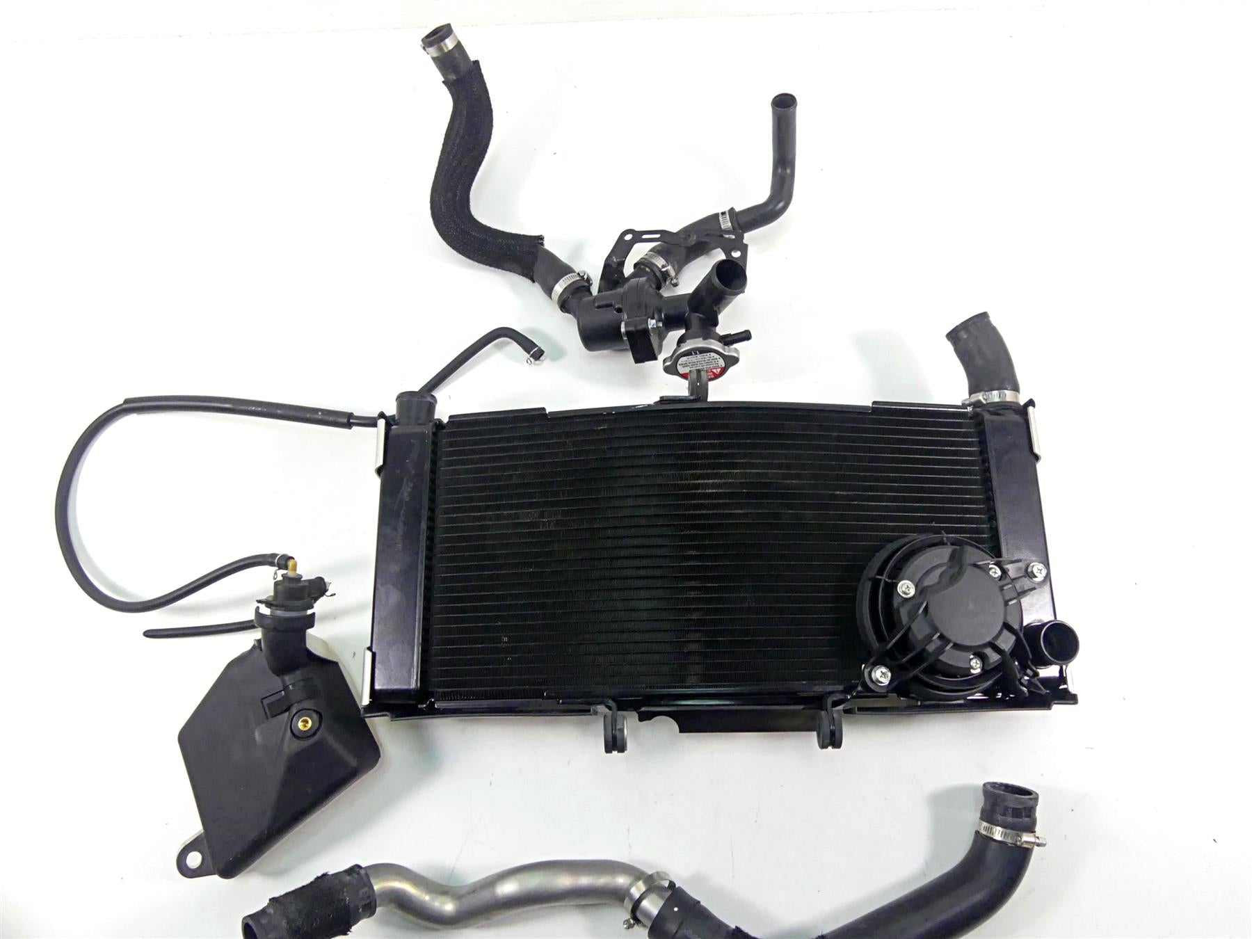 2012 Yamaha VMX17 VMAX 1700 Upper Radiator Fan Cover Hoses Set 2S3-12461-09-00 {{ shop.shopifyCountryName }} - Mototech271