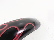 Load image into Gallery viewer, 2007 Harley FXDWG Dyna Wide Glide Front Fender Red Flames 60141-06B
