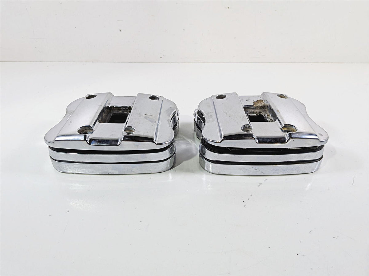 2003 Harley Sportster XL1200 Rocker Box Push Rod Cover Set 17581-01 17551-96 {{ shop.shopifyCountryName }} - Mototech271