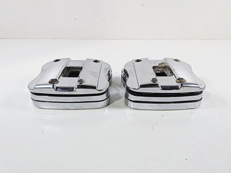 2003 Harley Sportster XL1200 Rocker Box Push Rod Cover Set 17581-01 17551-96 {{ shop.shopifyCountryName }} - Mototech271