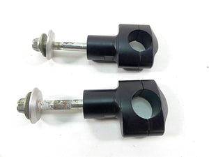 2012 Ducati Monster 1100 EVO Rizoma Handle Bar Riser Holder Set AZ403 1108090 | Mototech271