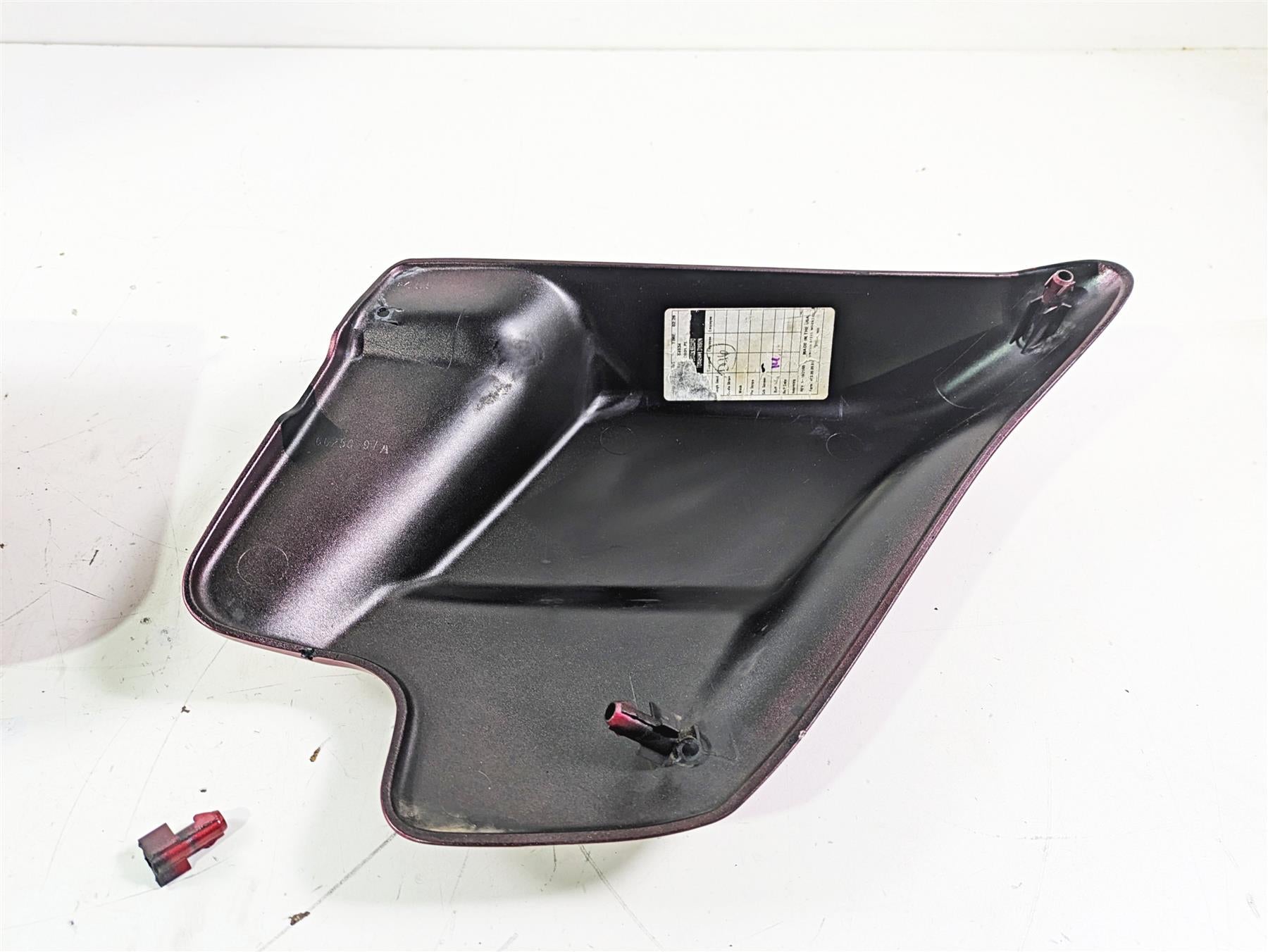 2007 Harley Touring FLHTCU SE CVO E-Glide Side Cover Cherry Black Ice 66048-97 {{ shop.shopifyCountryName }} - Mototech271