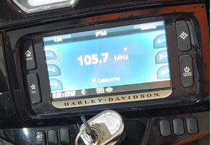 2014 Harley Touring FLHTK Electra Glide Radio Screen Boom Box 6.5 76000076 | Mototech271
