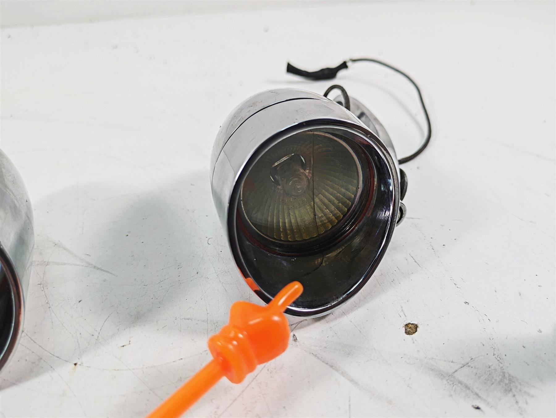 2000 Harley FXSTS Softail Springer Aftermarket Front Spot Light Set - Read {{ shop.shopifyCountryName }} - Mototech271