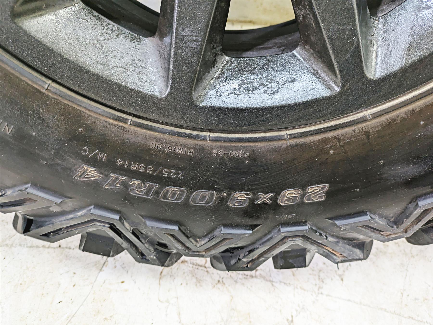 2022 Polaris RZR XP 4 1000 Premium Front Rear Wheel Tire Set 1522842 1522843 {{ shop.shopifyCountryName }} - Mototech271