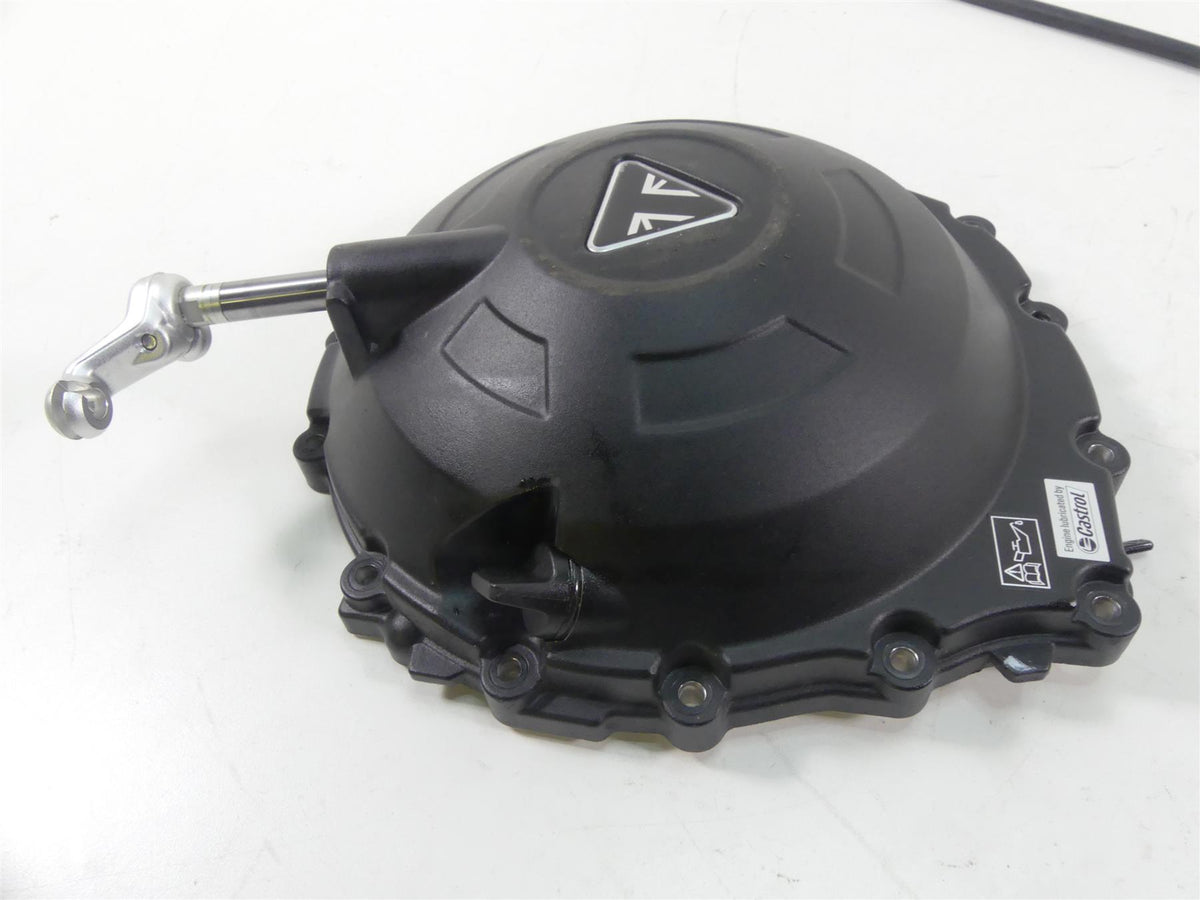 2020 Triumph Speed Triple RS 1050 Engine Side Clutch Cover & Cable Set T1261710 {{ shop.shopifyCountryName }} - Mototech271