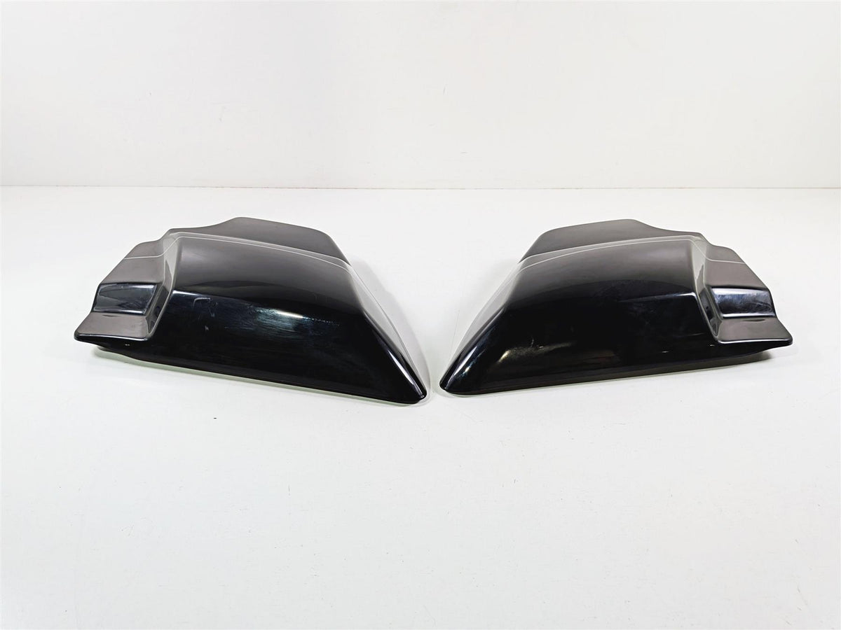 2014 Harley Touring FLHTK Electra Glide Side Cover Set Vivid Black 66250-09-Mototech271