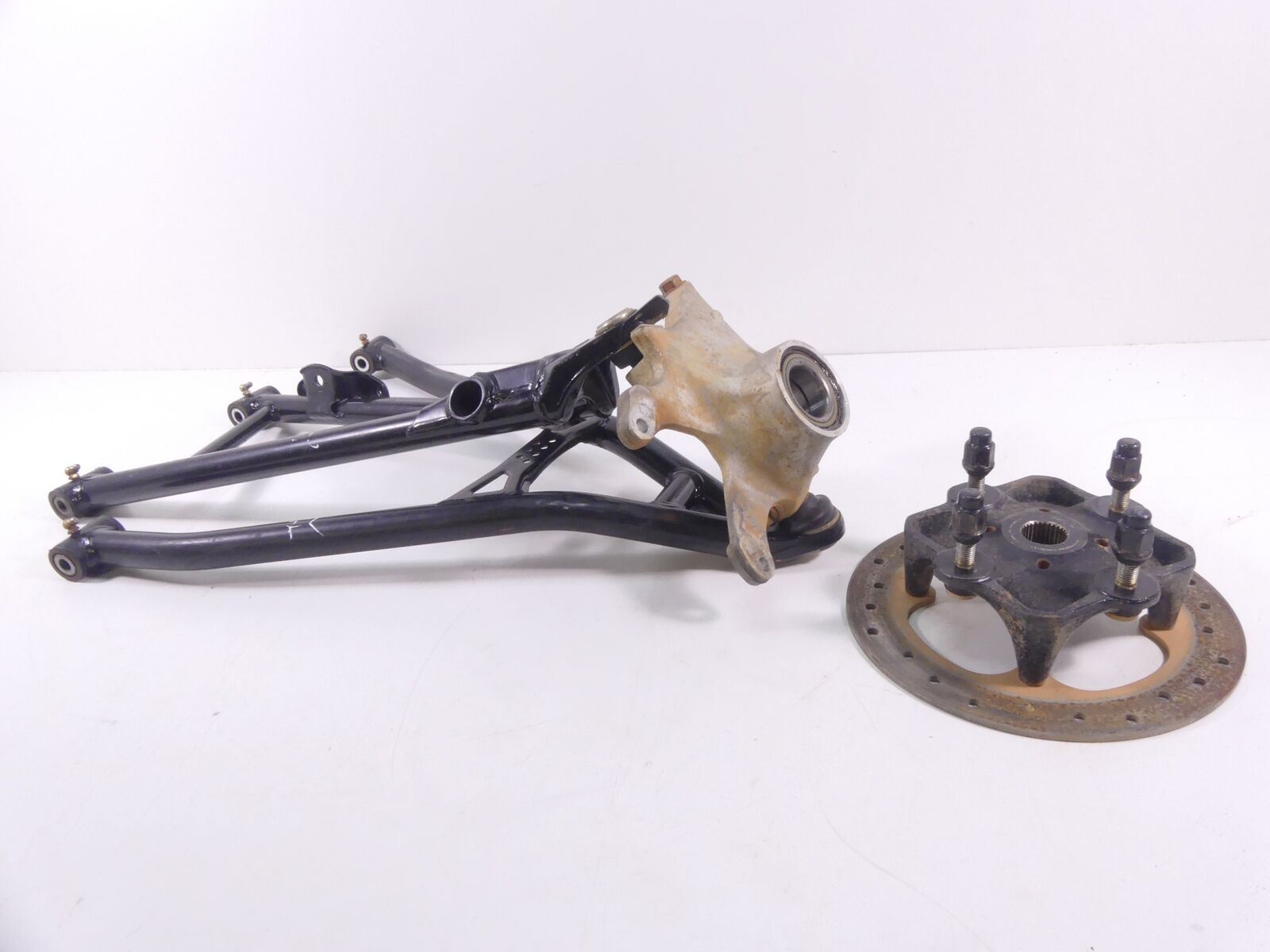 2018 Can Am Maverick X3 X DS Turbo R Front Left Control Arm Knee Assy 703501047 {{ shop.shopifyCountryName }} - Mototech271