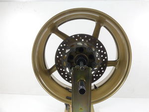 2008 Yamaha FZ1 Fazer Straight Golden Rear Wheel Rim 17x6 5VY-25338-00-8L