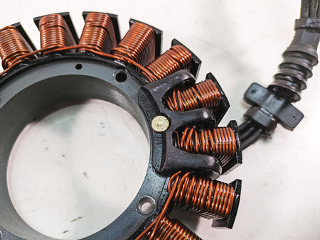 2013 Harley Softail FLSTFB Fat Boy Lo Alternator Generator Stator -Read 30017-08 {{ shop.shopifyCountryName }} - Mototech271