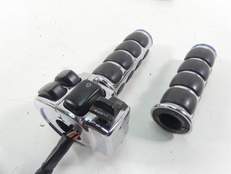 2002 Harley Touring FLHRCI Road King Chrome Hand Control Switch Set 71590-96 {{ shop.shopifyCountryName }} - Mototech271