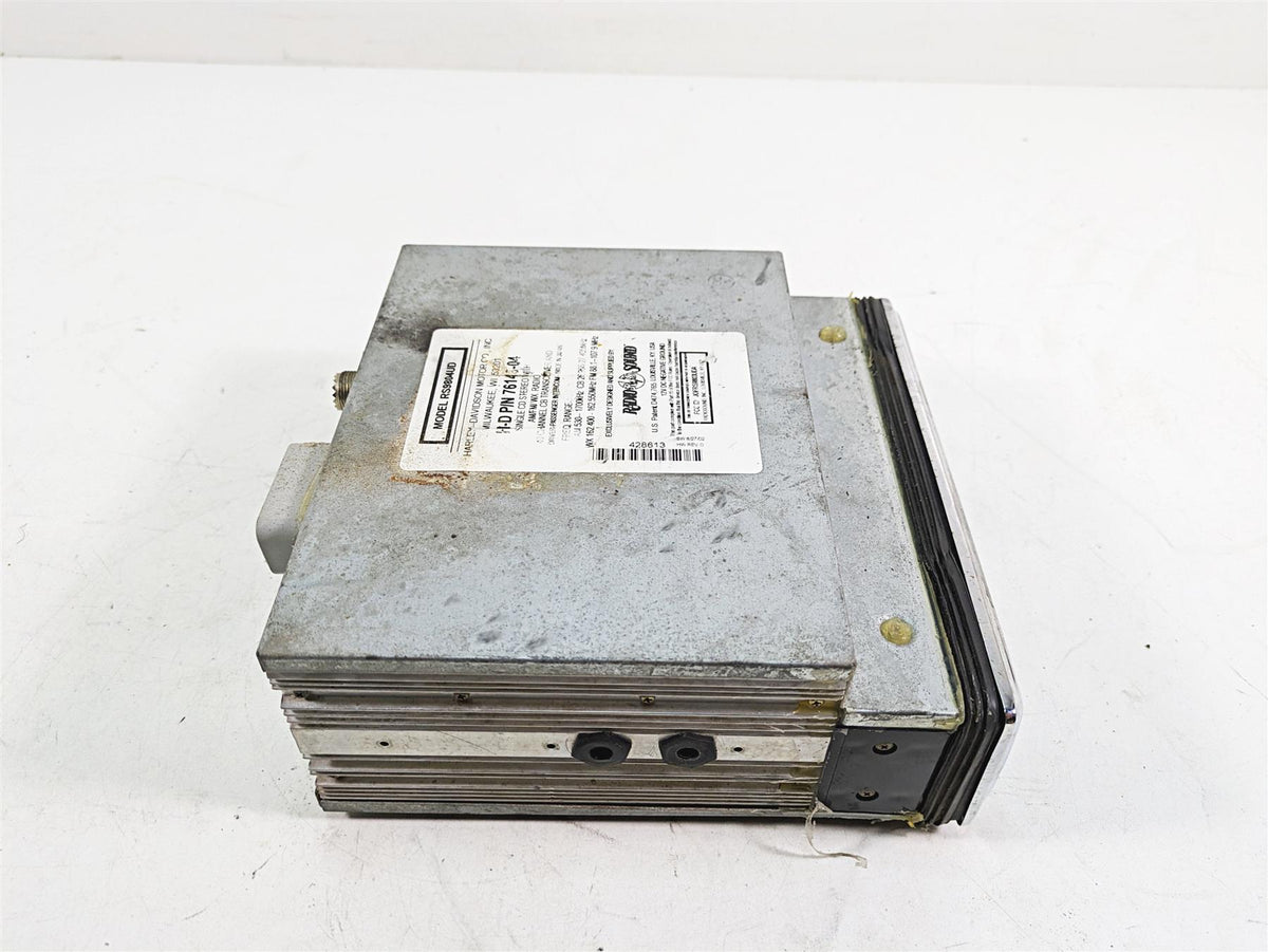 1999 Harley Touring FLHTC Electra Glide Flood Bike Radio CD Player 76146-04 {{ shop.shopifyCountryName }} - Mototech271