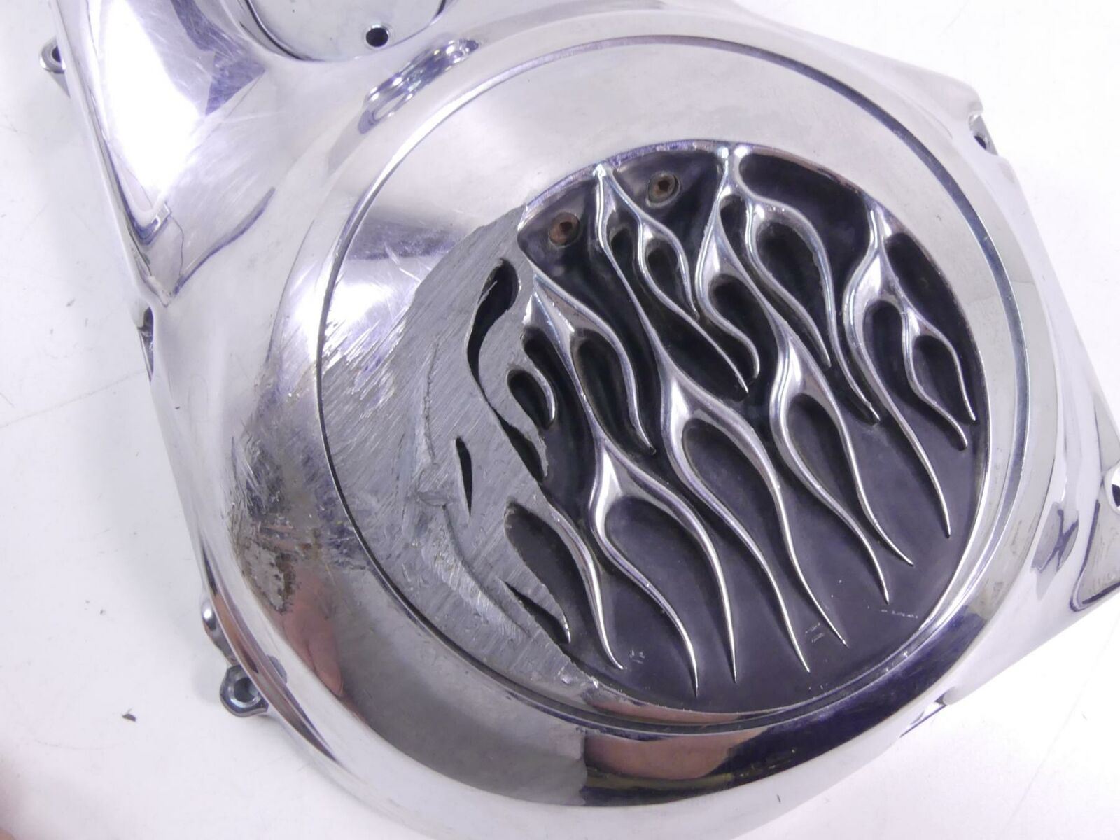 1995 Harley FXSTS Softail Springer Outer Primary Drive Clutch Cover 60506-95A {{ shop.shopifyCountryName }} - Mototech271