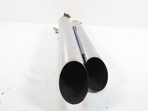 2009 Harley Dyna FXDFSE CVO Fat Bob Exhaust Pipe Muffler Set 65884-09 65886-09