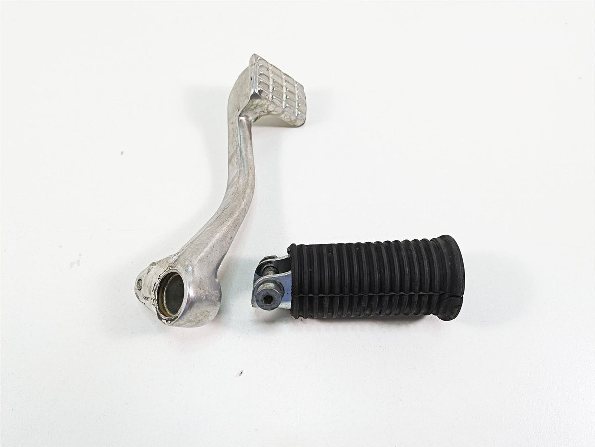 1986 Harley Sportster XLH 883 Right Front Foot Peg & Brake Pedal 42459-80B {{ shop.shopifyCountryName }} - Mototech271