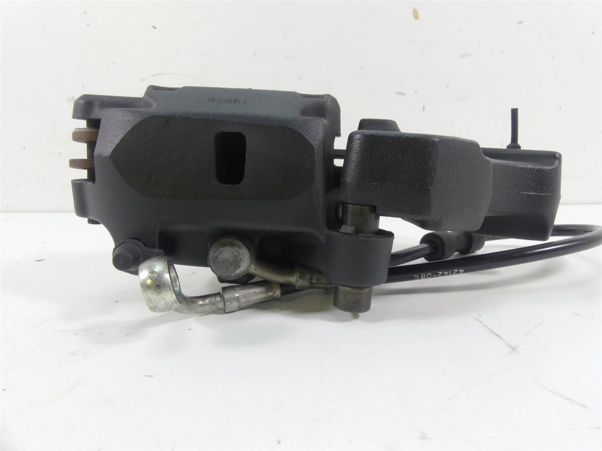 2015 Harley FXDF Dyna Fat Bob Rear Brake Caliper + Line For 25mm Axle 40908-08 {{ shop.shopifyCountryName }} - Mototech271