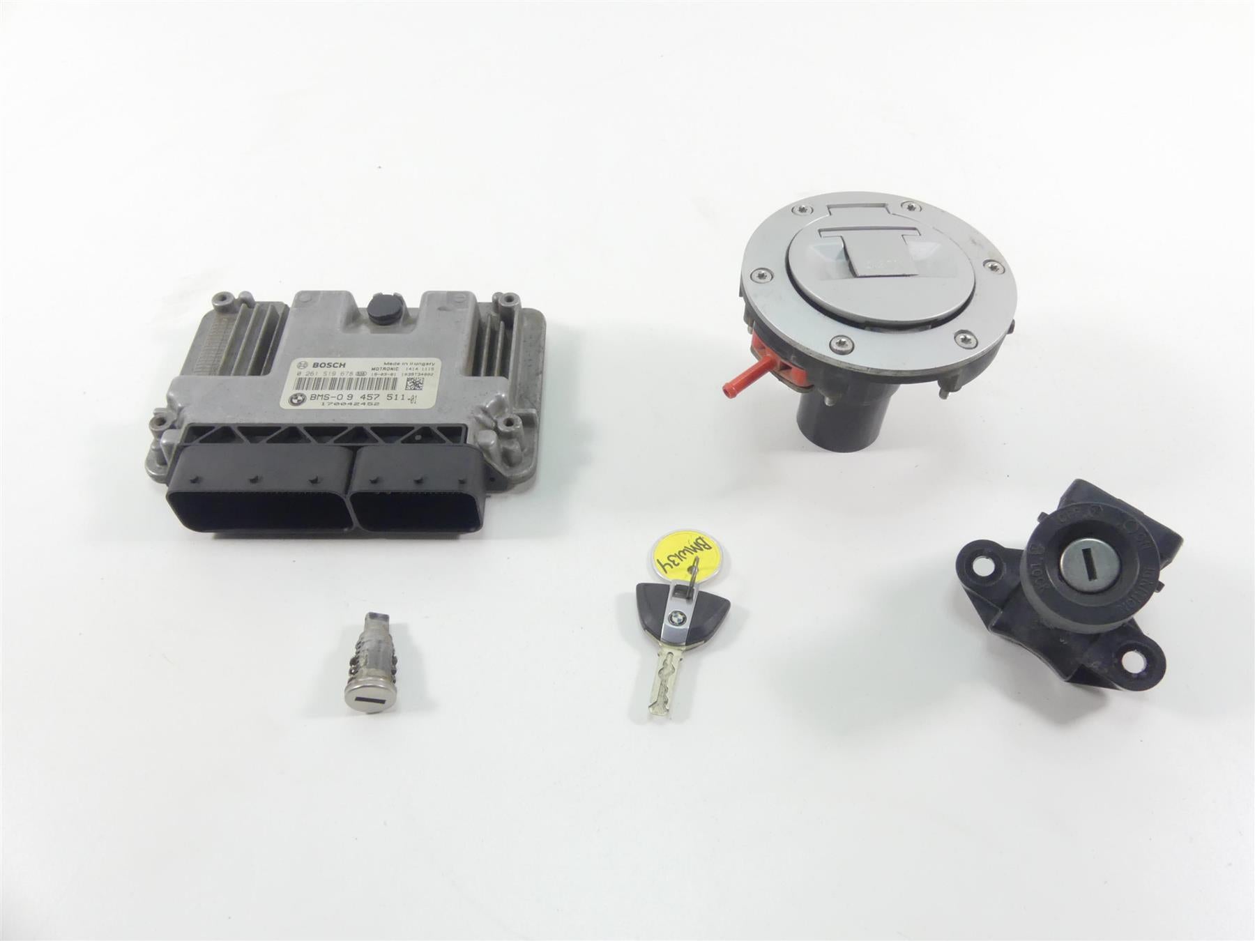 2019 BMW R1250GS K50 Cdi Ecm Engine Module Ignition Switch Key Lock 13619457511