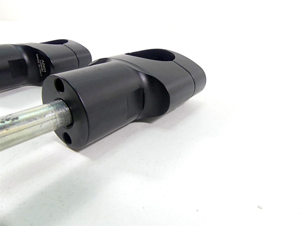 2012 Ducati Monster 1100 EVO Rizoma Handle Bar Riser Holder Set AZ403 1108090 {{ shop.shopifyCountryName }} - Mototech271