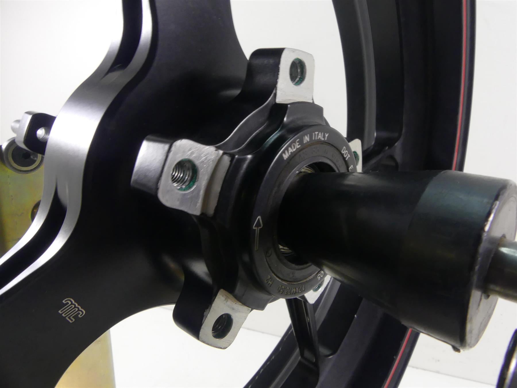 2018 Ducati Panigale V4 S Front 17x3.5 Marchesini Wheel Rim -Bent 50121551AB {{ shop.shopifyCountryName }} - Mototech271