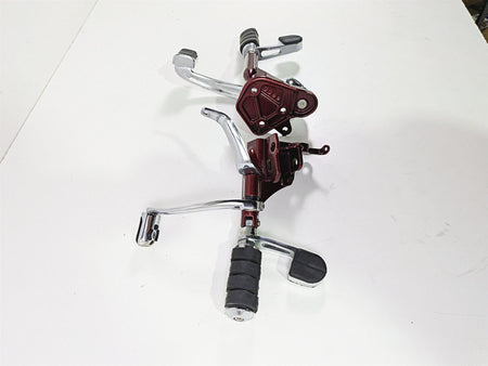 2008 Harley FXCWC Softail Rocker Front Footpeg Shifter Brake Set -Read 42508-08 {{ shop.shopifyCountryName }} - Mototech271