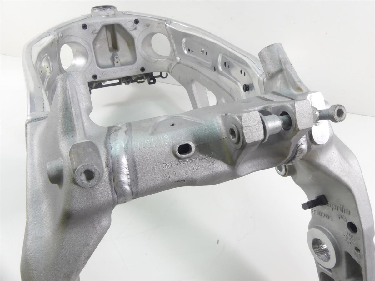 2019 Aprilia Tuono V4 RR Factory Straight Main Frame Chassis - Slvg 896962 {{ shop.shopifyCountryName }} - Mototech271